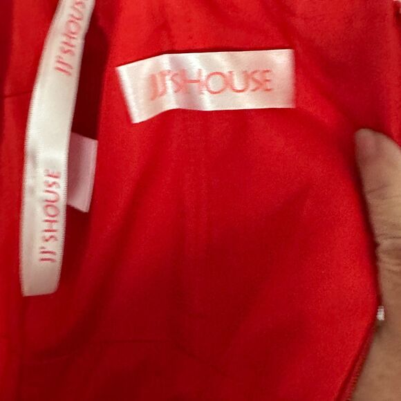 JJS House Red Sleeveless Gown Wedding and Special Occasions - Picture 2 of 9